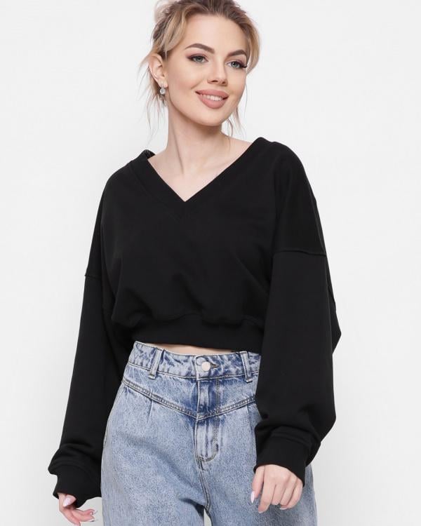 Свитшот Carica 6606-8 S Черный (2000002406648) - фото 5