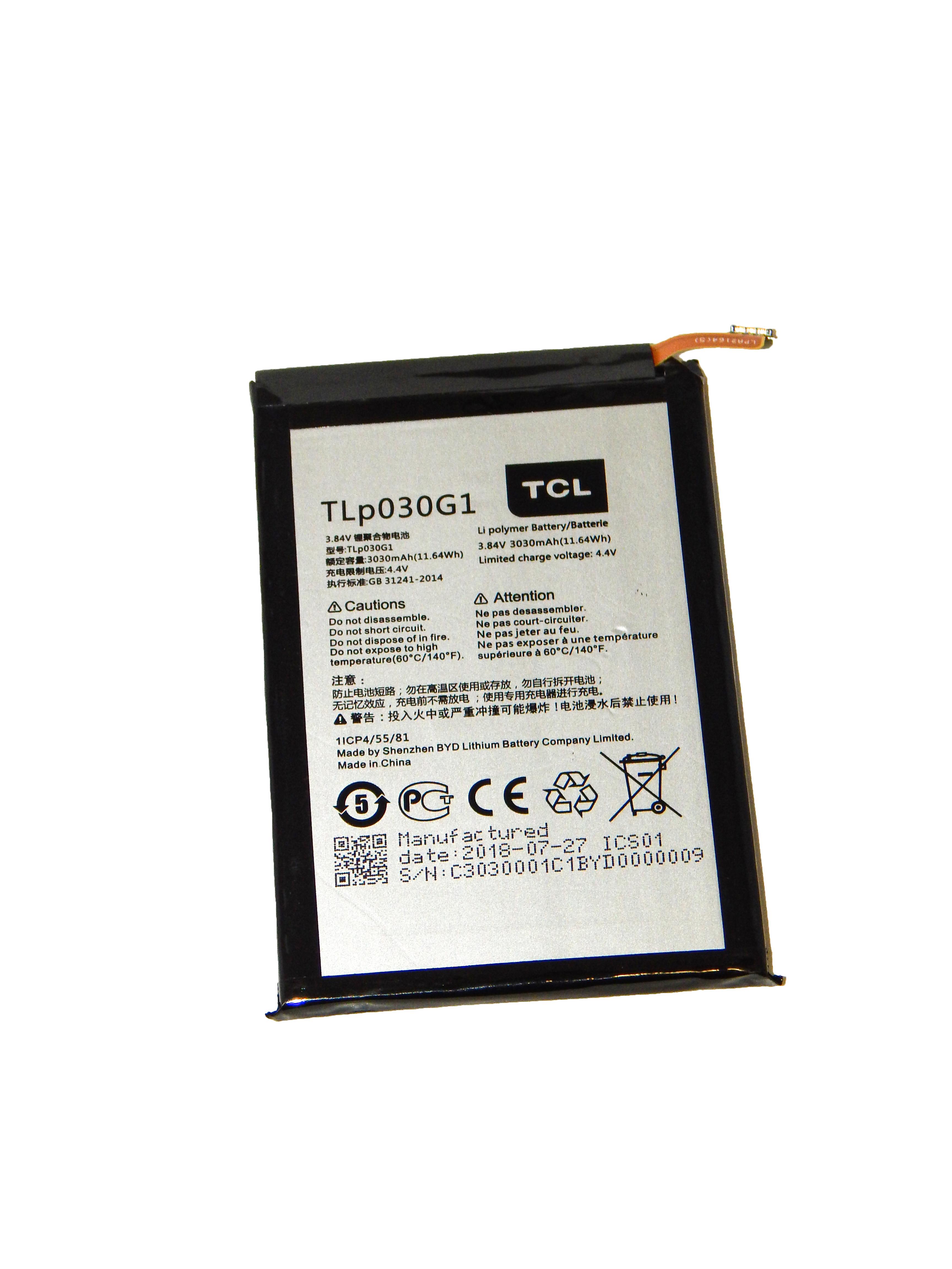 Аккумулятор для Alcatel TCL TLp030G1 030G1
