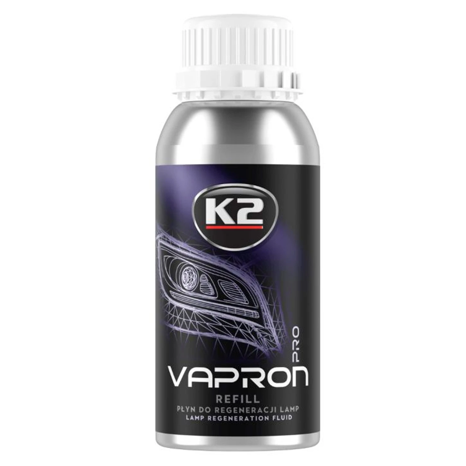 Рідина K2 Vapron для відновлення фар 600 мл (D7903) Рідина K2 Vapron для відновлення фар 600 мл (D7903)
