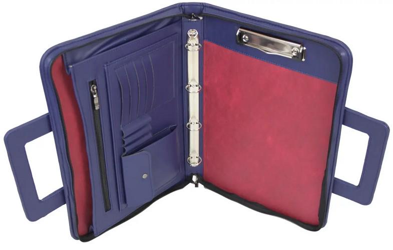 Папка для документов из искусственной кожи Portfolio Синий (super407_Portak13 navy)