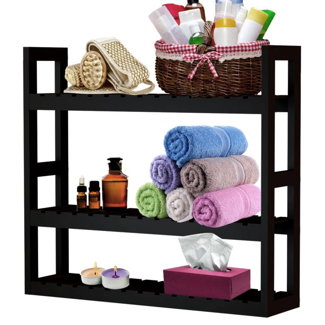 Полка для ванной из дерева Фрайбург 70 Венге (ВНП/702812)