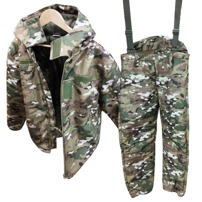 Костюм мембранный зимний SoftShell с подкладкой XL Multicam (27115)