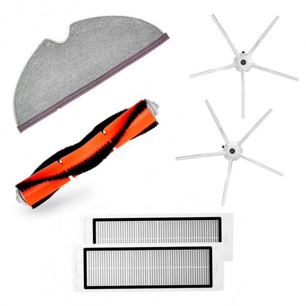 Набір чистячих елементів для робота-пилососа Xiaomi RoboRock S6/S6 MaxV/S6 Pure/S50/S55/S5 Max/E5/E4/Sweep One Vacuum Cleaner (FTRIN1-18W) Набір чистячих елементів для робота-пилососа Xiaomi RoboRock S6/S6 MaxV/S6 Pure/S50/S55/S5 Max/E5/E4/Sweep One Vacuum Cleaner (FTRIN1-18W)