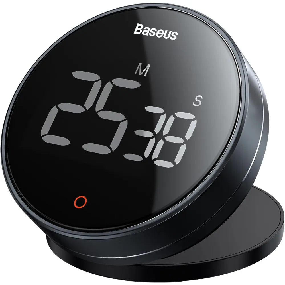 Таймер BASEUS Heyo Rotation Countdown Timer Pro FMDS000013 Dark Grey - фото 6