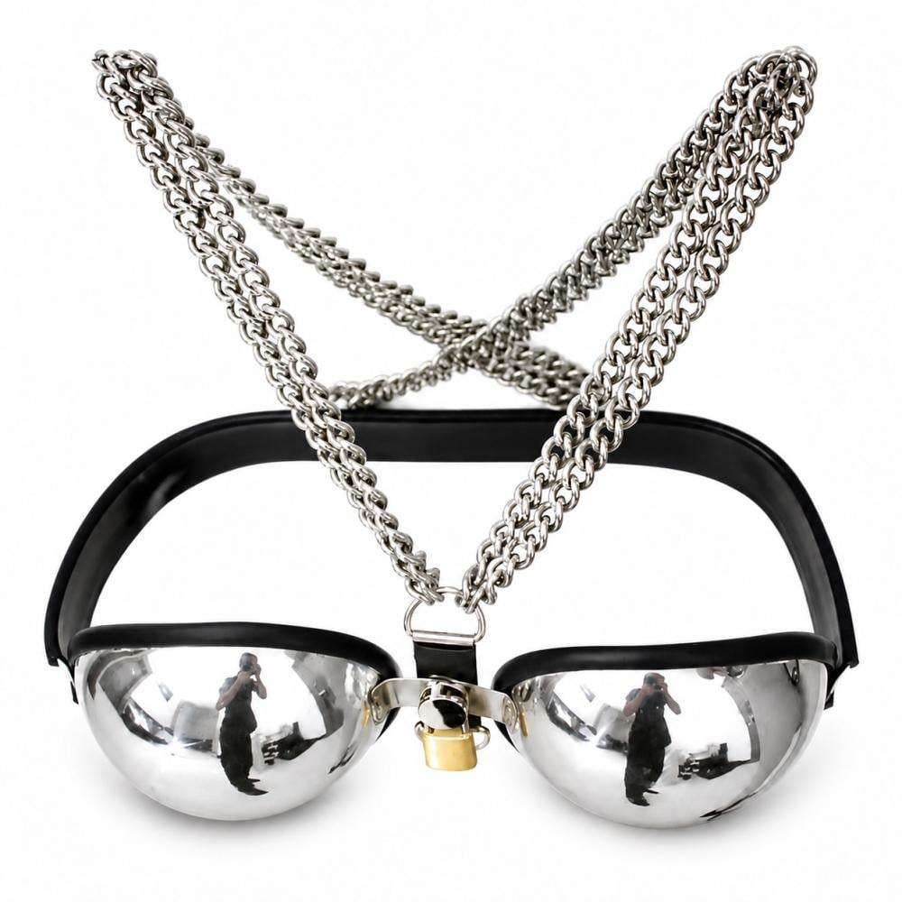 Бюстгалтер металлический Unisex Fully Adjustable Stainless Steel Bra (1000040544) Бюстгалтер металлический Unisex Fully Adjustable Stainless Steel Bra (1000040544)