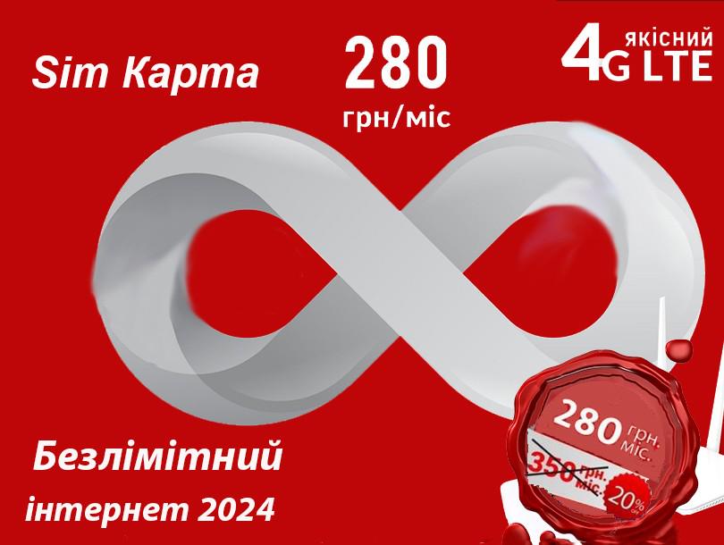 Модем WI-FI USB 4G LT та Безлімітний стартовий пакет Vodafone інтернет для модемів та смартфонів - фото 5