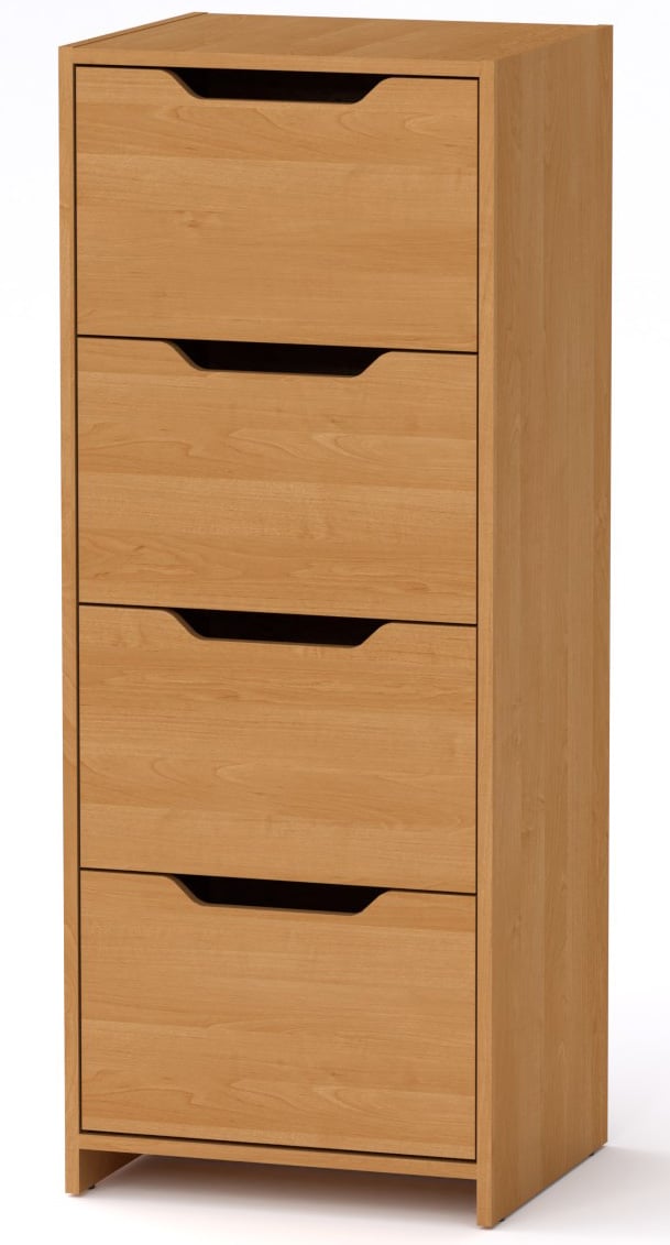 Комод Компаніт С 48х42х123,2 см Вільха (60a388802f70b00b3476ad22) - фото 1