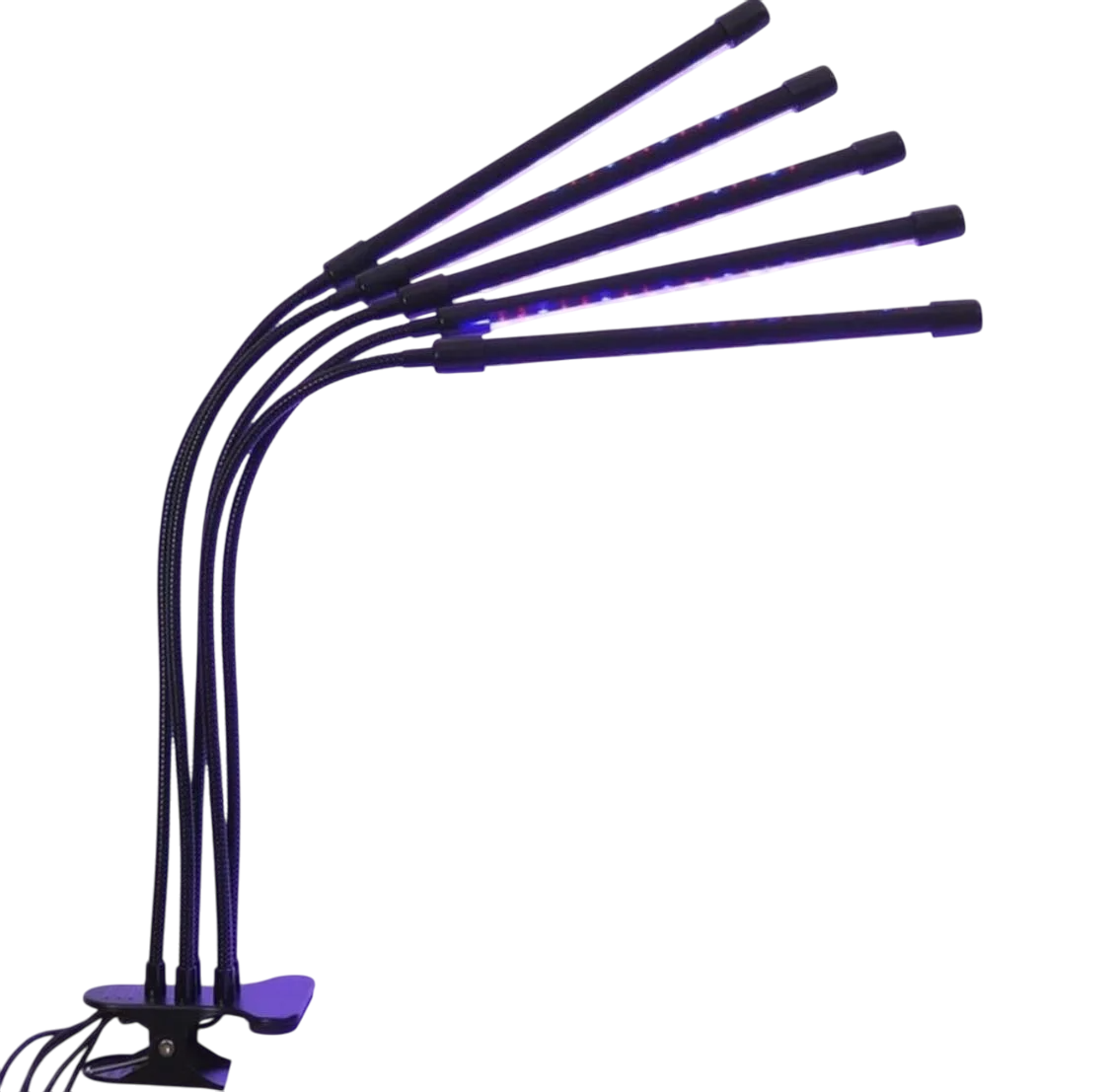 Лампа світлодіодна Supretto для прискореного росту кімнатних рослин на 5 гілок 100 LED (2677473401)