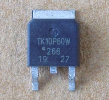 Транзистор TK10P60W n-канал/600V/10A/0.33R/D-PAK для TK10P50W (25687)