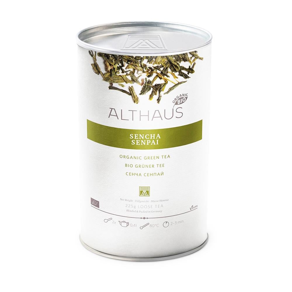 Чай зеленый рассыпной ALTHAUS Sencha Senpai 225 г (31101513)