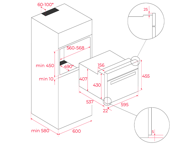 Духова шафа Teka HLC 8440 C WH 111160011 (41189) - фото 12