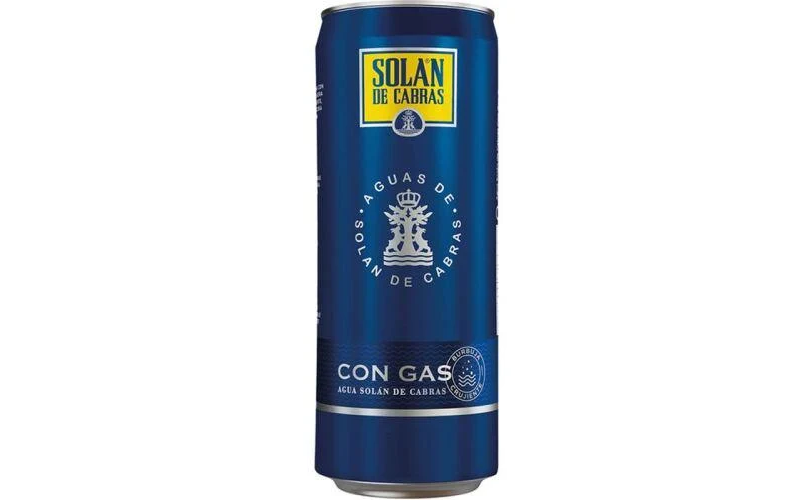 Вода минеральная среднегазированная Solan de Cabras 24 шт. х 0,33 л (18290)
