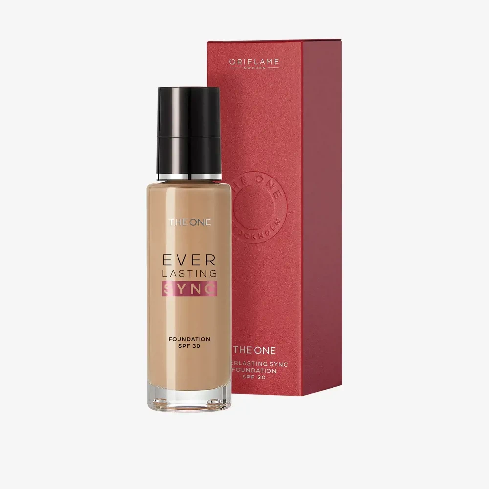 Тональная основа адаптивная Oriflame THE ONE Everlasting Sync SPF 30 Естественный Беж/Light Ivory Neutral (2905891186)