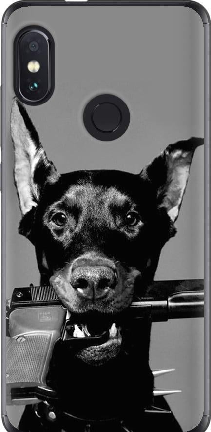 Чехол на Xiaomi Redmi Note 5 Доберман (2745t-1516-42517)