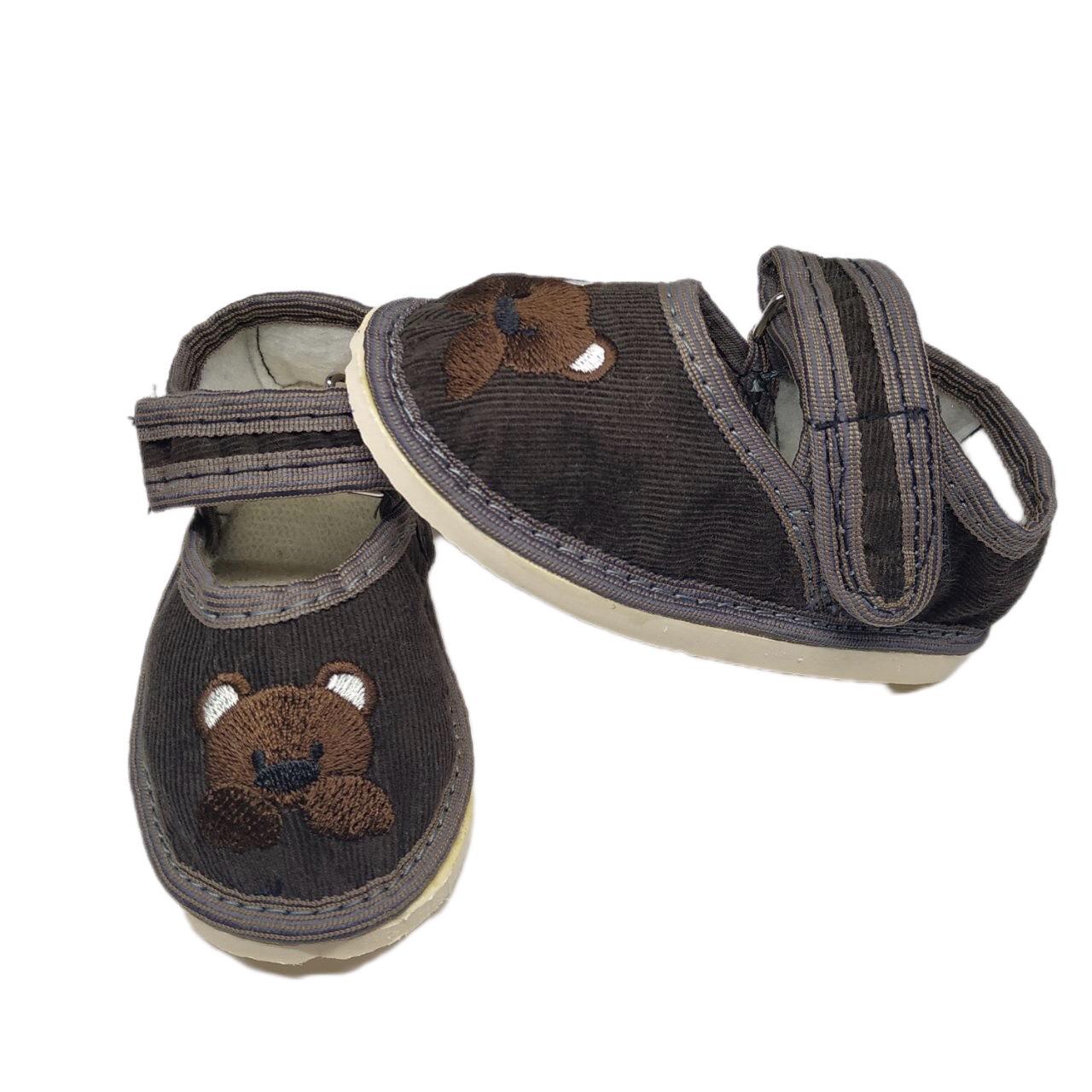 Туфлі домашні дитячі на липучці Д1/2 р. 23 (Д1/2-23)