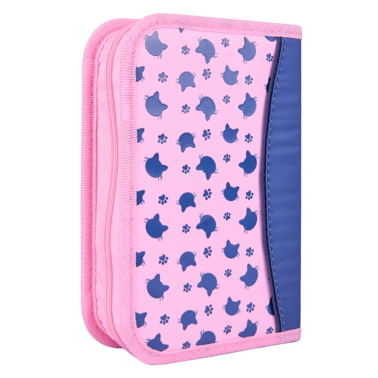 Пенал твердий одинарний із двома клапанами YES Meow-Meow HP-04 (533623) - фото 2