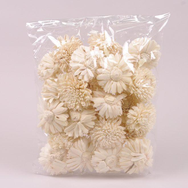 Сухоцвет Flora цветочек Sola Zinnia 8 см 25 шт. (69863)