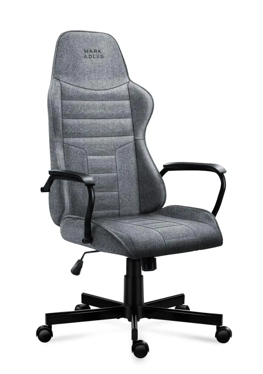 Офисное кресло Markadler Boss 4.2 ткань XTWill до 130 кг Серый (AN-MA4.2G)