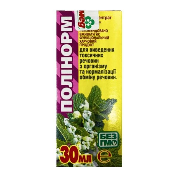 Смесь экстрактов Экомед Полинорм 30 мл 15 порций (000026936)