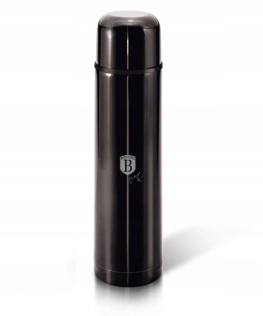 Термос Berlinger Haus Metallic Line Carbon Pro Edition нержавіюча сталь 1000 мл Чорний (28398812) Термос Berlinger Haus Metallic Line Carbon Pro Edition нержавіюча сталь 1000 мл Чорний (28398812)