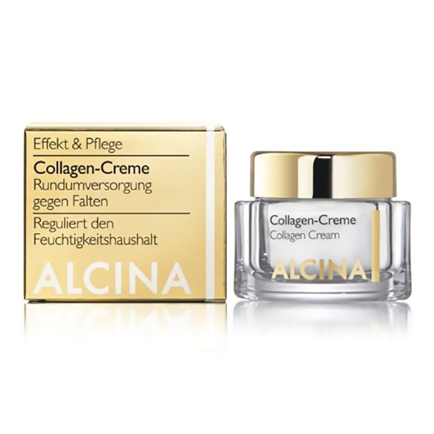 Крем ALCINA Collagen-Creme коллагеновый омолаживающий для лица 50 мл (4008666342966) - фото 1