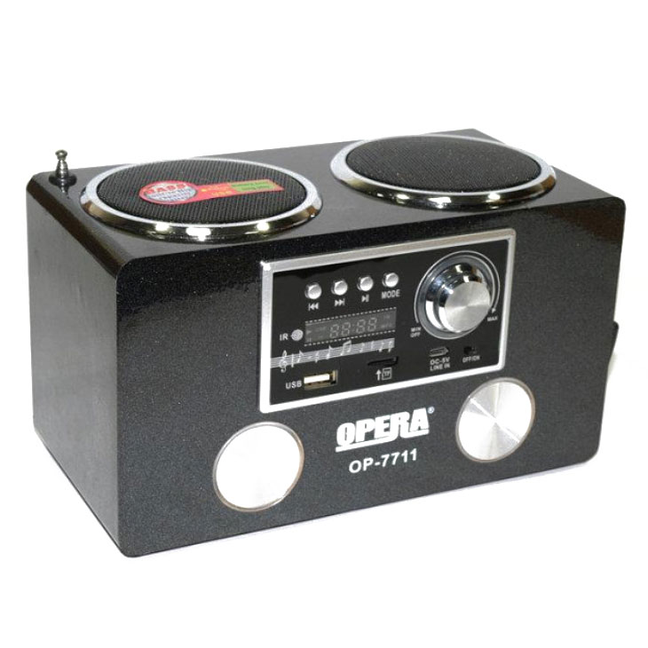 Колонка портативная OP-7711 Opera (SH57696) Колонка портативная OP-7711 Opera (SH57696)