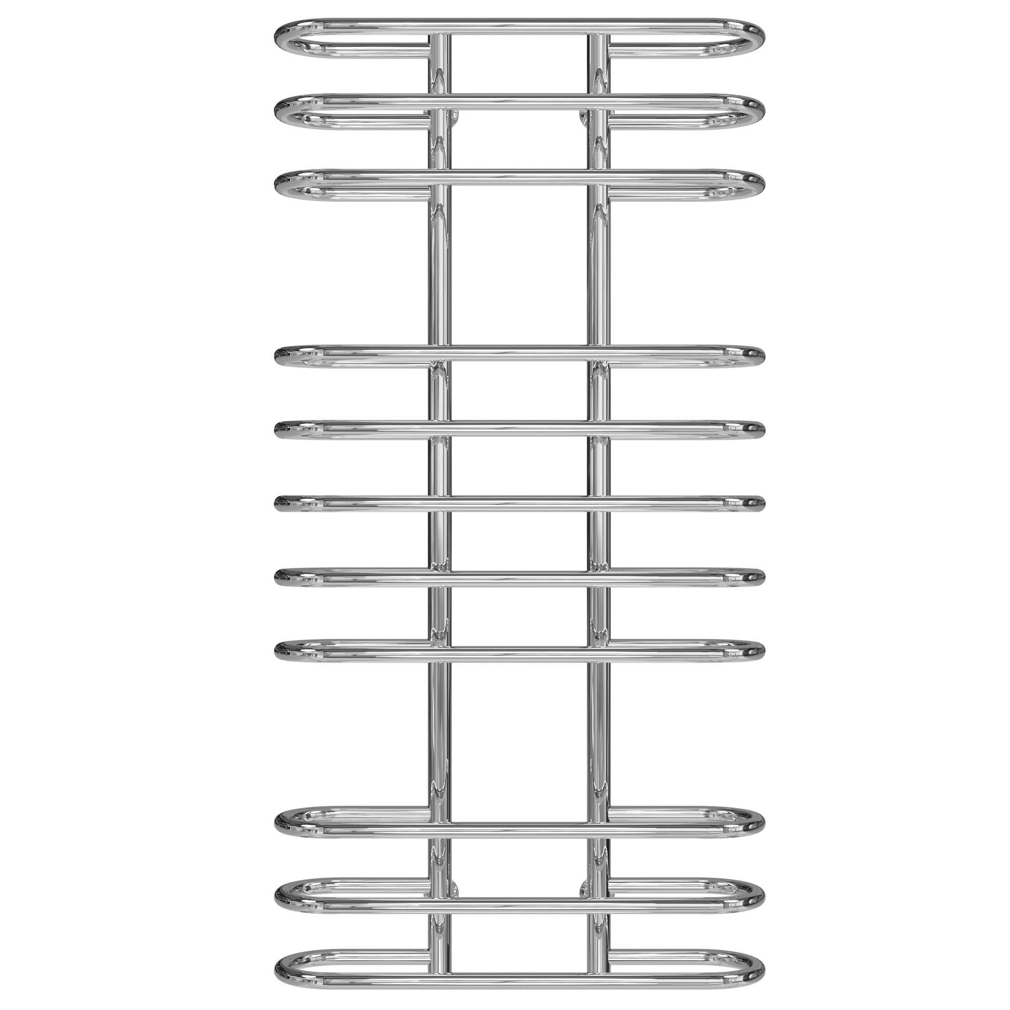 Полотенцесушитель водяной Deffi Британика П11 нижнее подключение нержавеющая сталь 600х1200 мм Хром (C.BR.120.60.11.C.A)