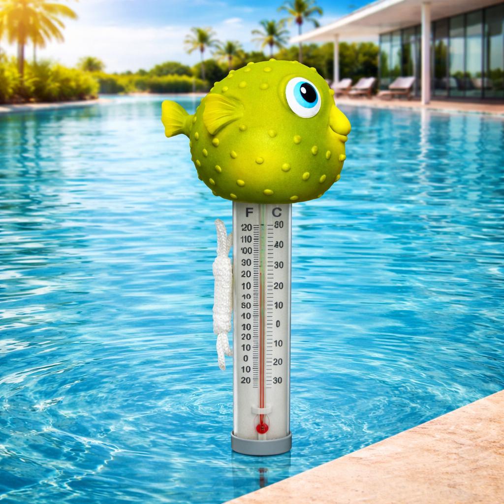 Термометр-игрушка для бассейна Kokido Рыбка-фугу