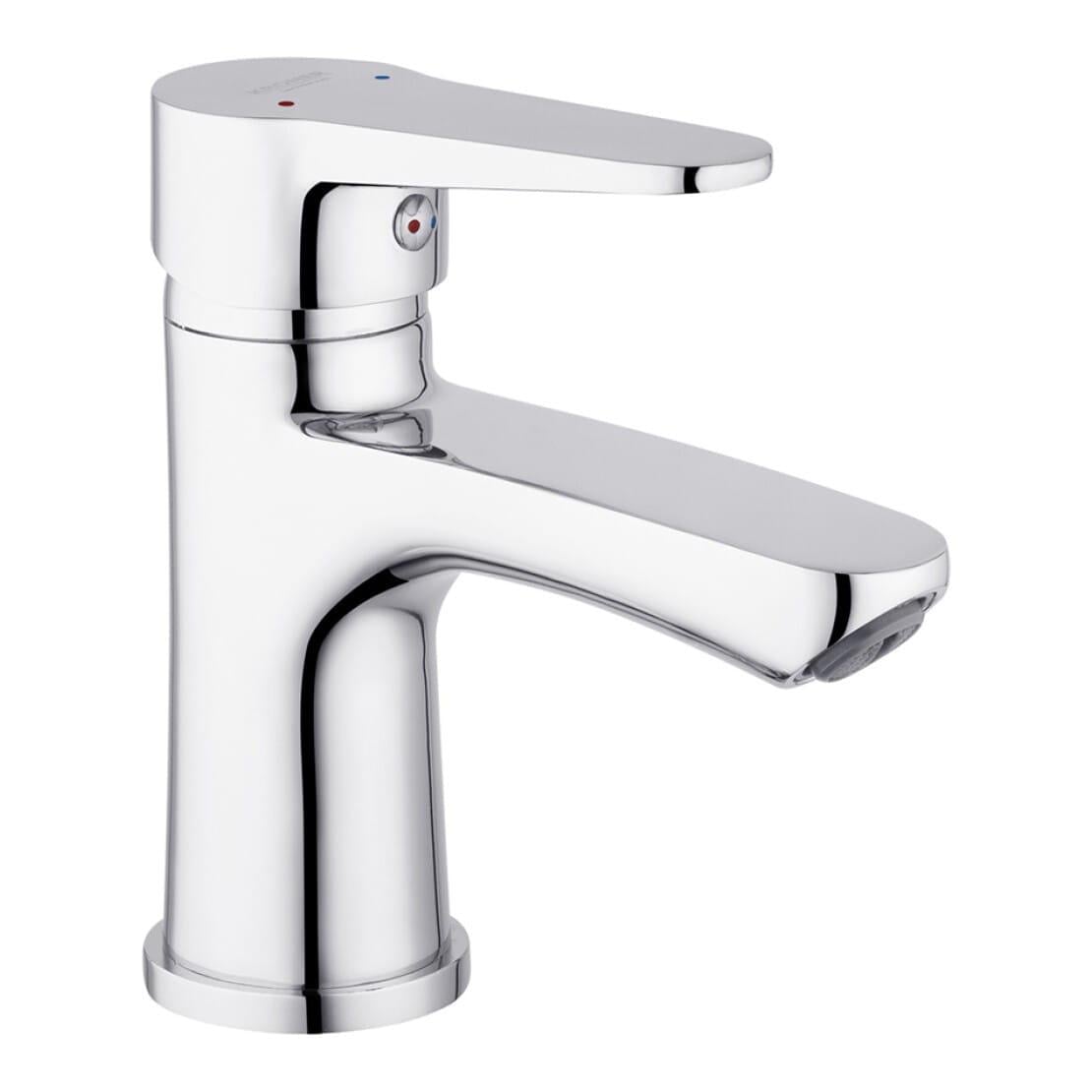 Змішувач для раковини Kroner KRM Elbe C010 одноважільний Хром (CV014918)