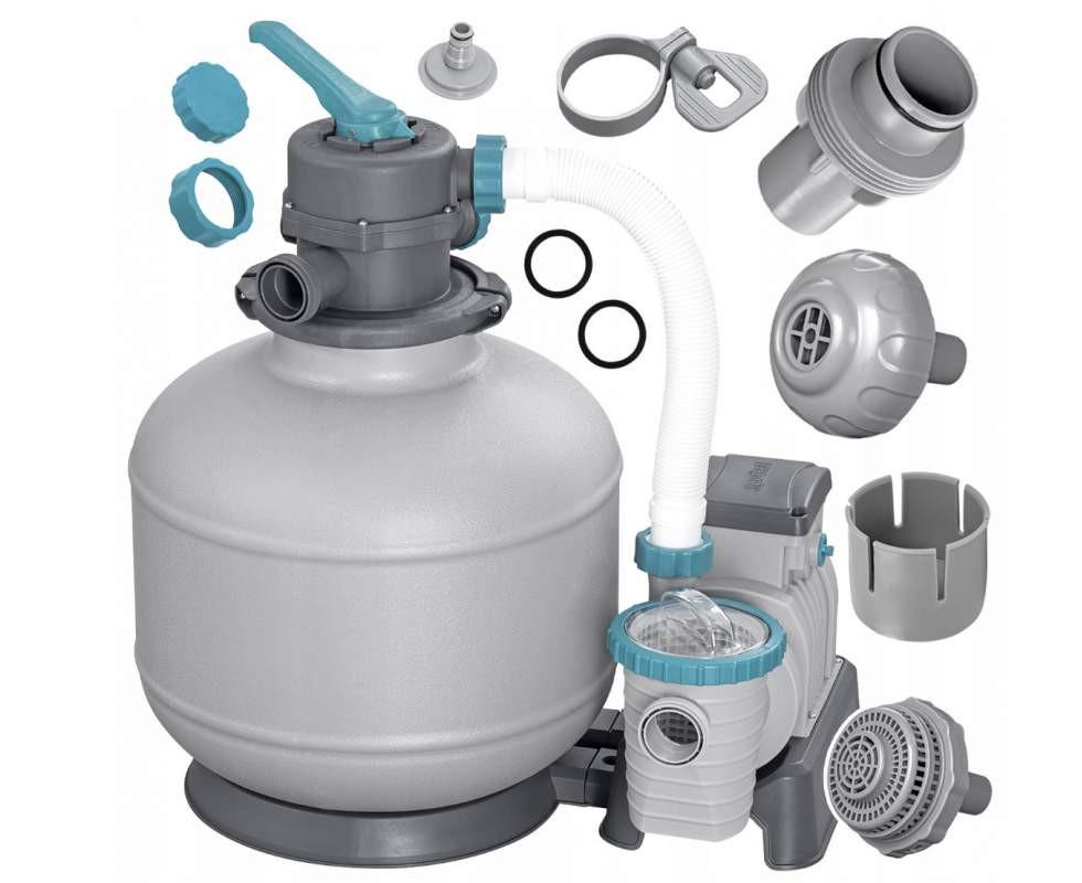 Фильтр-насос для бассейна Bestway 58497 песочный 5678 л/час (26604583) - фото 2