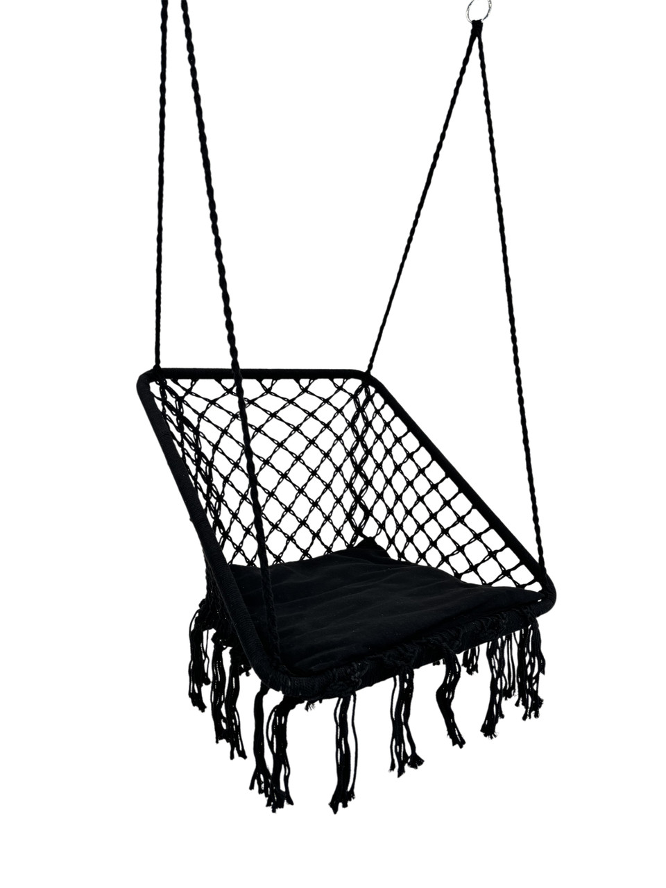 Кресло-качели садовые WCG с подушкой Черный (QNSW03BL) - фото 6 Кресло-качели садовые WCG с подушкой Черный (QNSW03BL) - фото 6