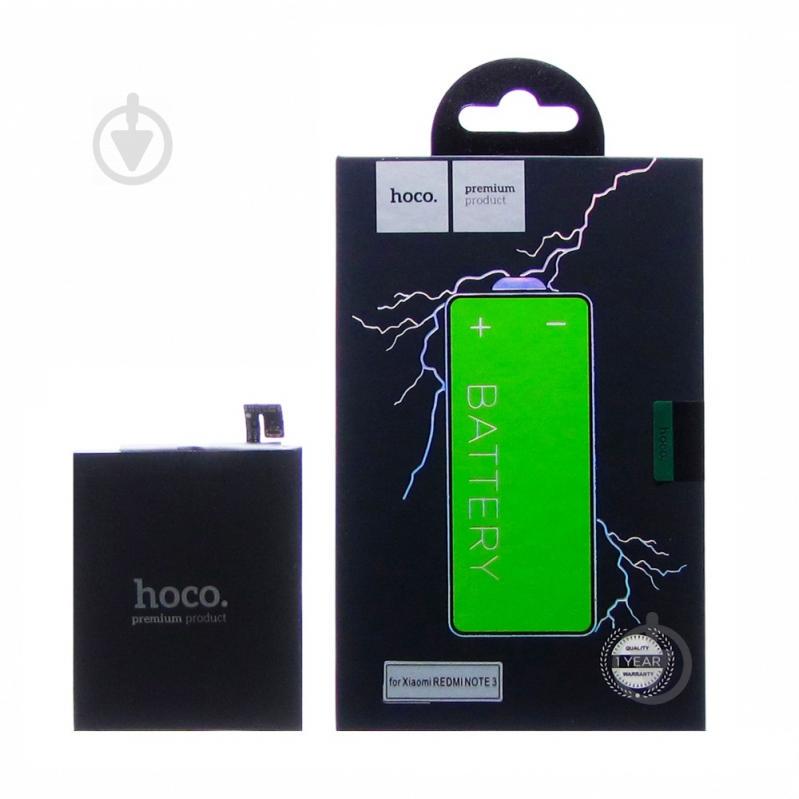 Акумулятор HOCO BM46 для Xiaomi Redmi Note 3 4000 mAh Чорна (19762)