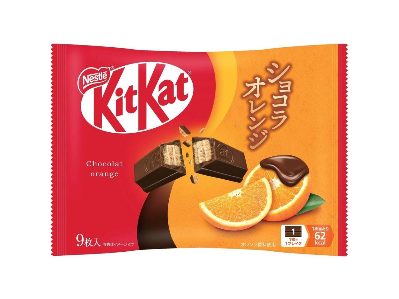 Вафлі з апельсиновим смаком NESTLE Japan Kit Kat Orange Chocolate 9 шт. (2884646952)