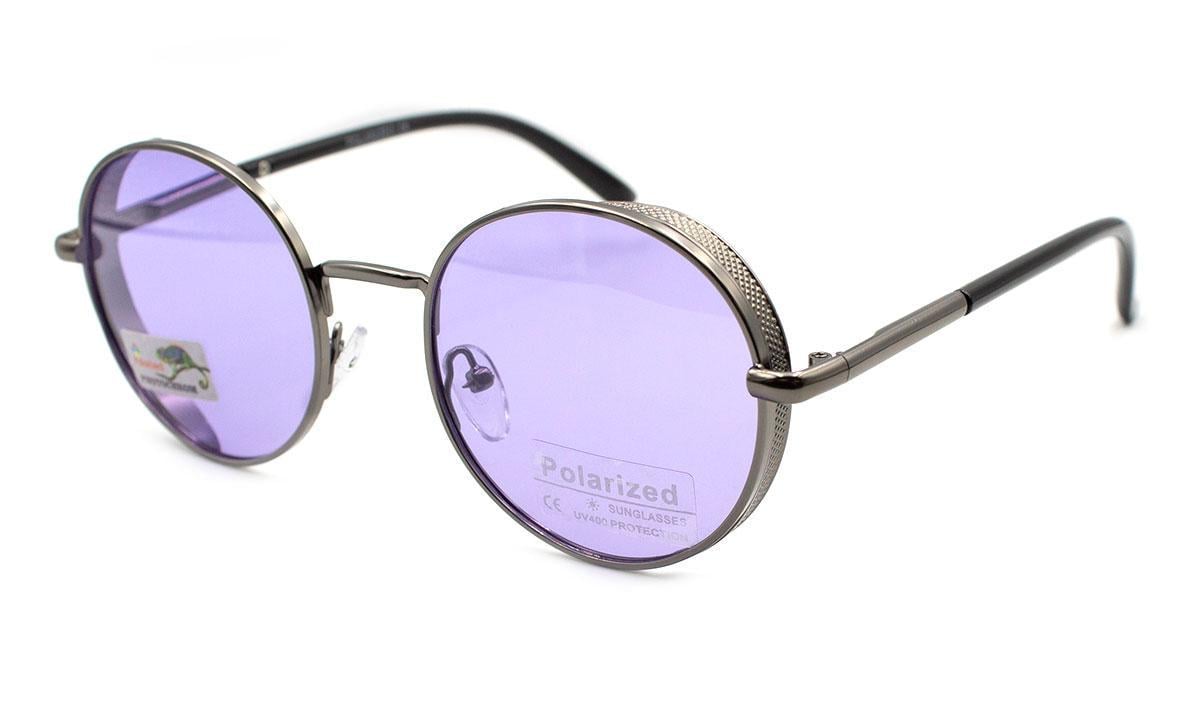 Окуляри сонцезахисні темні фотохром 06002 с5 polarized Violet (01958)