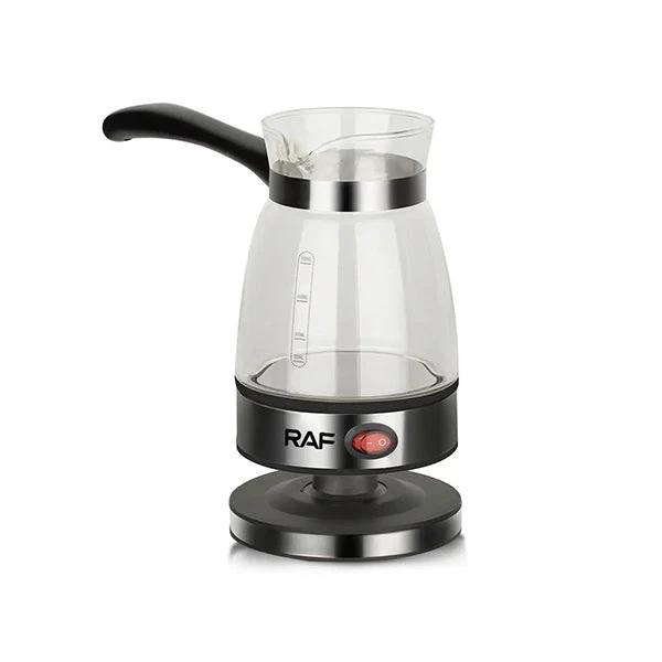 Кавоварка скляна RAF R.125 600-650 Вт 500 мл Чорний (612370) - фото 2 Кавоварка скляна RAF R.125 600-650 Вт 500 мл Чорний (612370) - фото 2