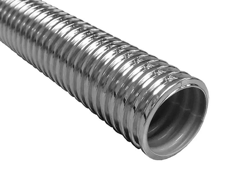 ТРУБА ГОФРА ИЗ НЕРЖАВЕЮЩЕЙ СТАЛИ 25 , ГОФРА ДЛЯ ОТВОДА ВЫХЛОПНЫХ ГАЗОВ