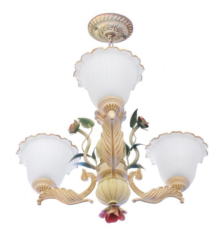 Люстра подвесная Brille BKL-037S/3 флористика