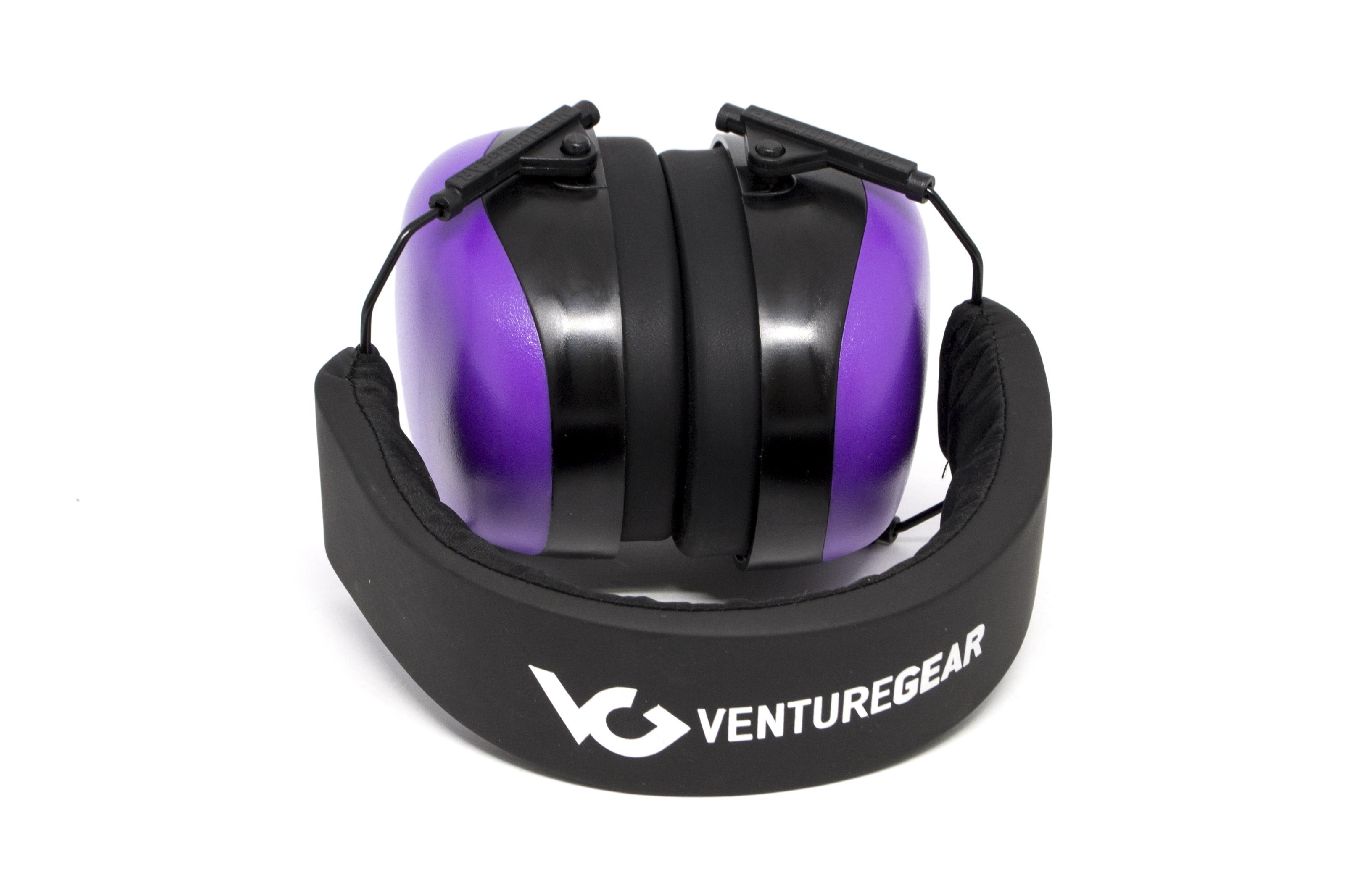 Наушники противошумные защитные Venture Gear VGPM8065C SNR 26 дБ Фиолетовый - фото 7