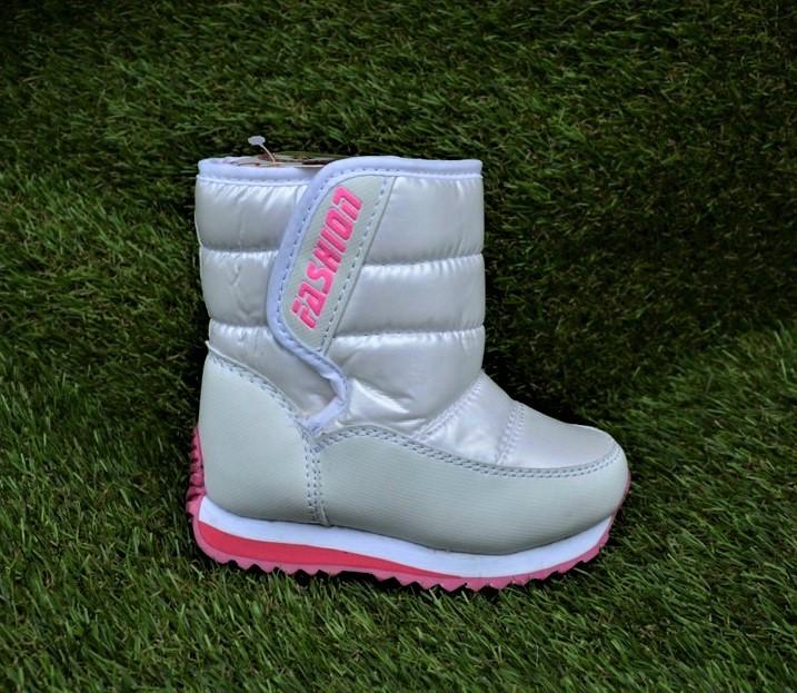 Чоботи зимові Jong Golf на овчині для дівчинки р. 26 Білий (11356464)