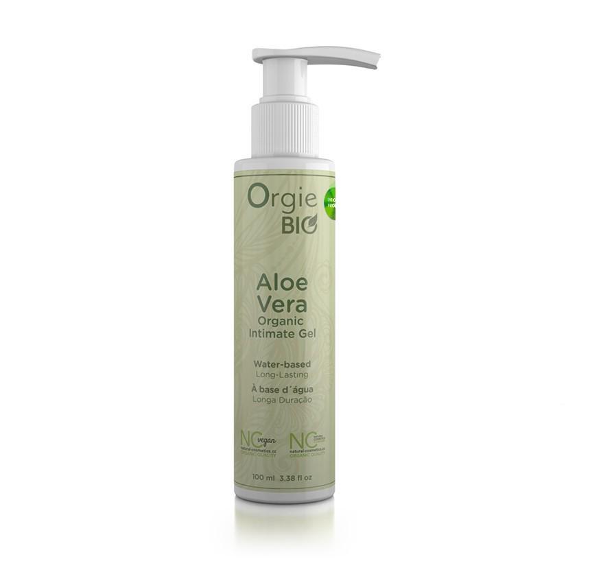 Органічний лубрикант Orgie BIO ALOE VERA з екстрактом алое вера і дозатором 100 мл