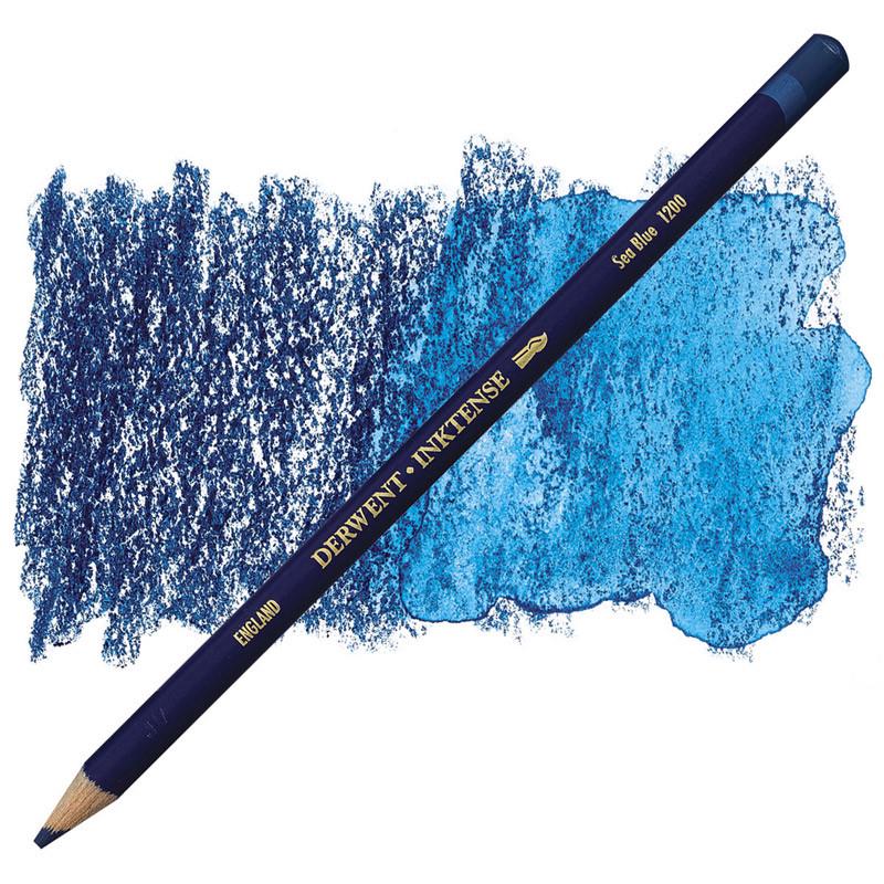 Олівець чорнильний Inktense 1200 Rosa 700914 6 шт. Блакитний морський (5028252186896) - фото 1