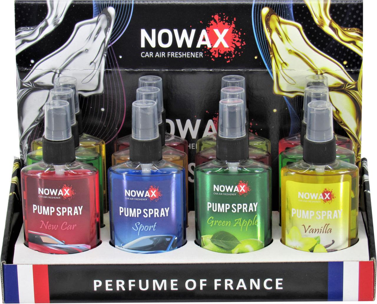 Ароматизатор для авто Nowax Pump Spray 2 спрей 75 мл 12 шт. (NX07531)
