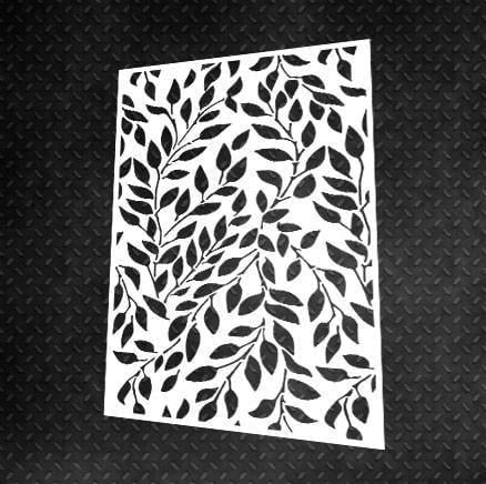 Трафарет багаторазовий DFA Природа 6 для штукатурки та фарби (P00006)