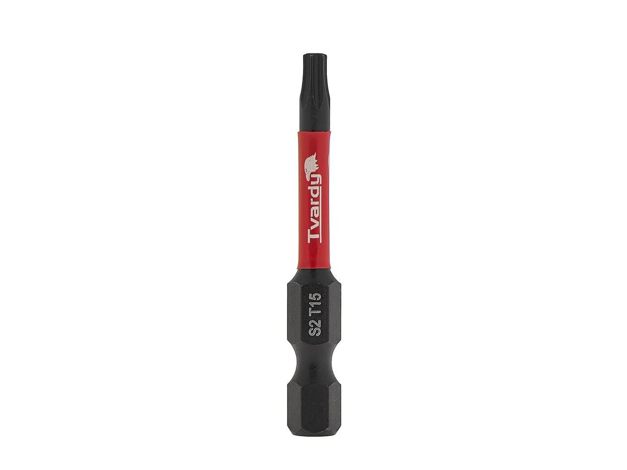 Біта удана Tvardy Torx T15 x 50 мм (T00177-50-1) - фото 2 Біта удана Tvardy Torx T15 x 50 мм (T00177-50-1) - фото 2
