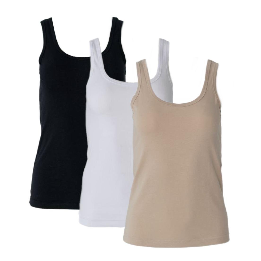 Набір майок на широких бретельках 4XL (32186934)