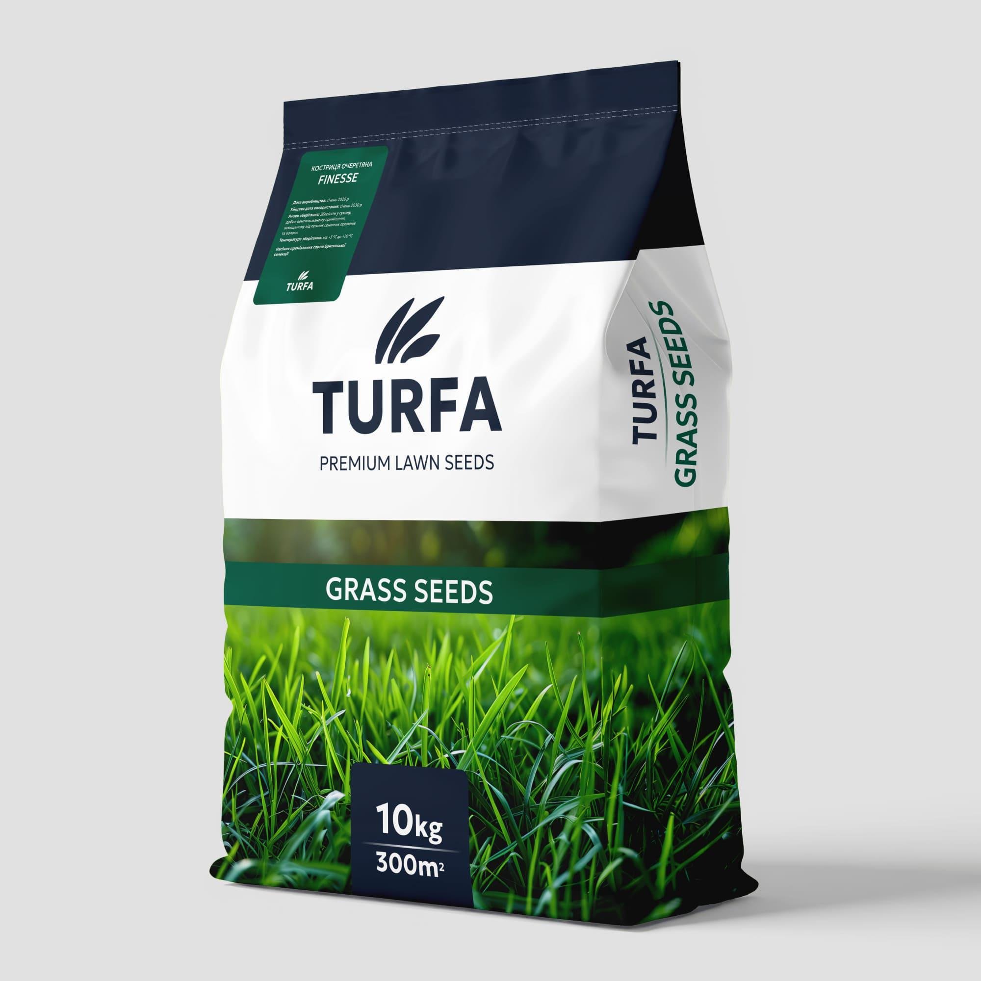Насіння газонної трави TURFA Костриця очеретяна Finesse 10 кг (1776)