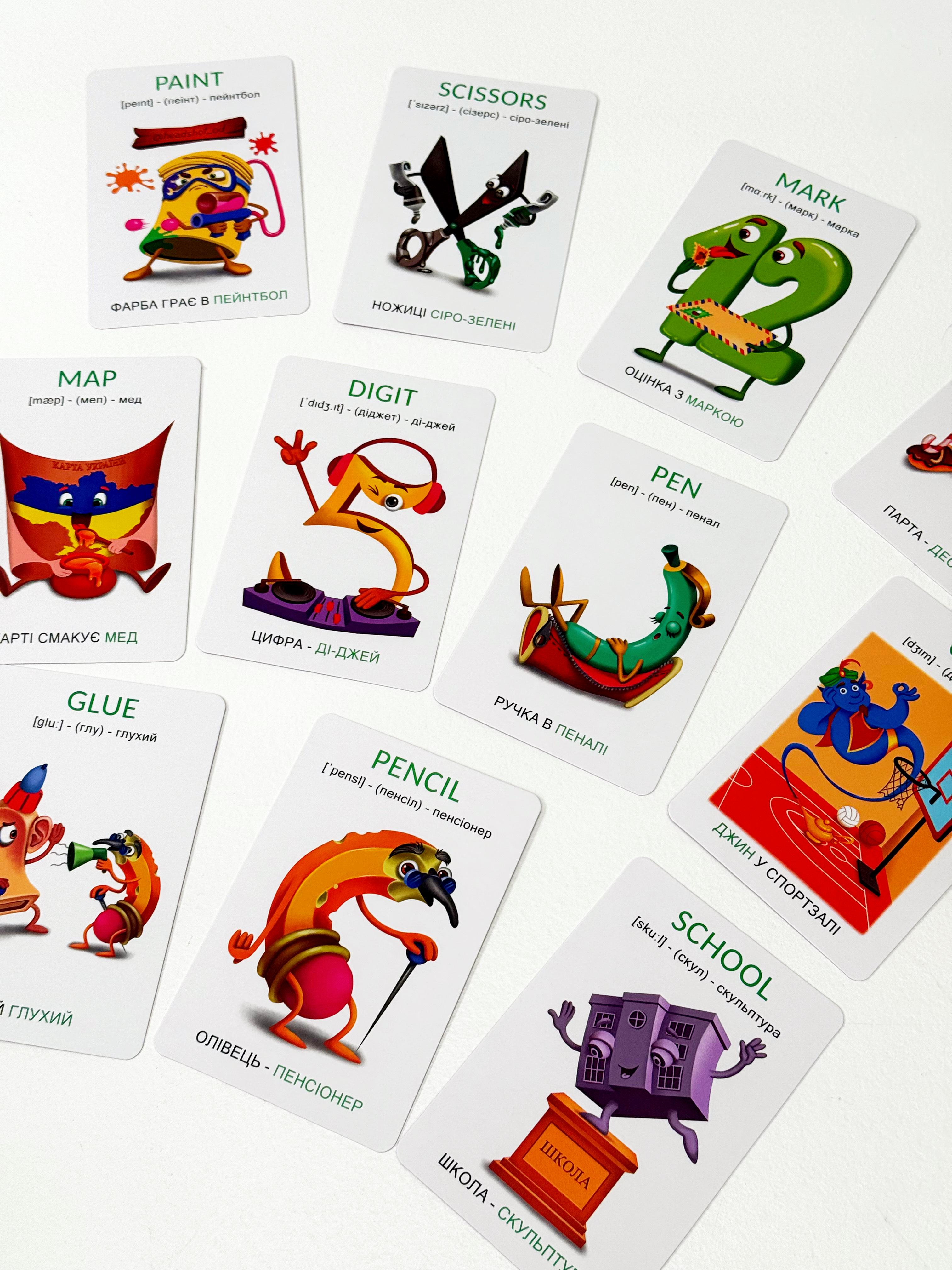 Мнемокарты EasyLearn Выпуск 4 Школьный мир (EL-SW1) - фото 24 Мнемокарты EasyLearn Выпуск 4 Школьный мир (EL-SW1) - фото 24