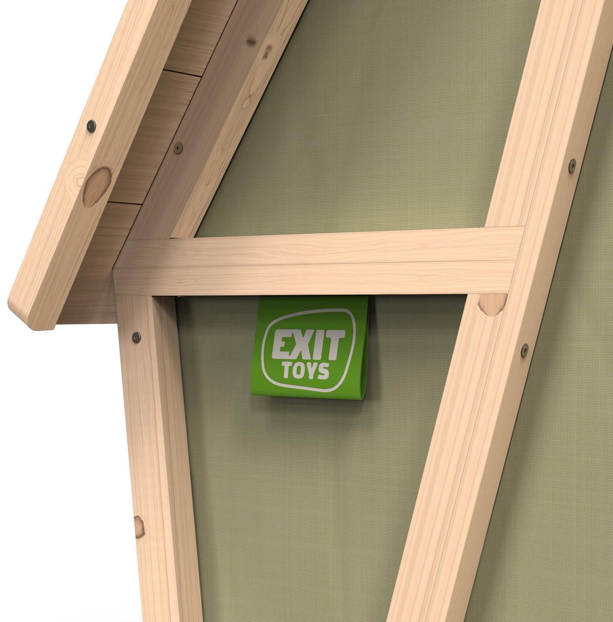 Игровой домик с горкой Exit Toys Yuki 300 из дерева кипариса - фото 5 Игровой домик с горкой Exit Toys Yuki 300 из дерева кипариса - фото 5