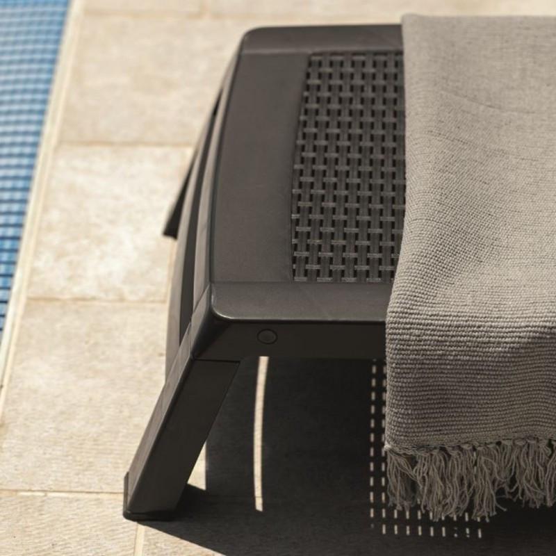 Шезлонг-лежак Bica Miami розкладний на колесах 190х70х46 см (CNT00012549) - фото 6