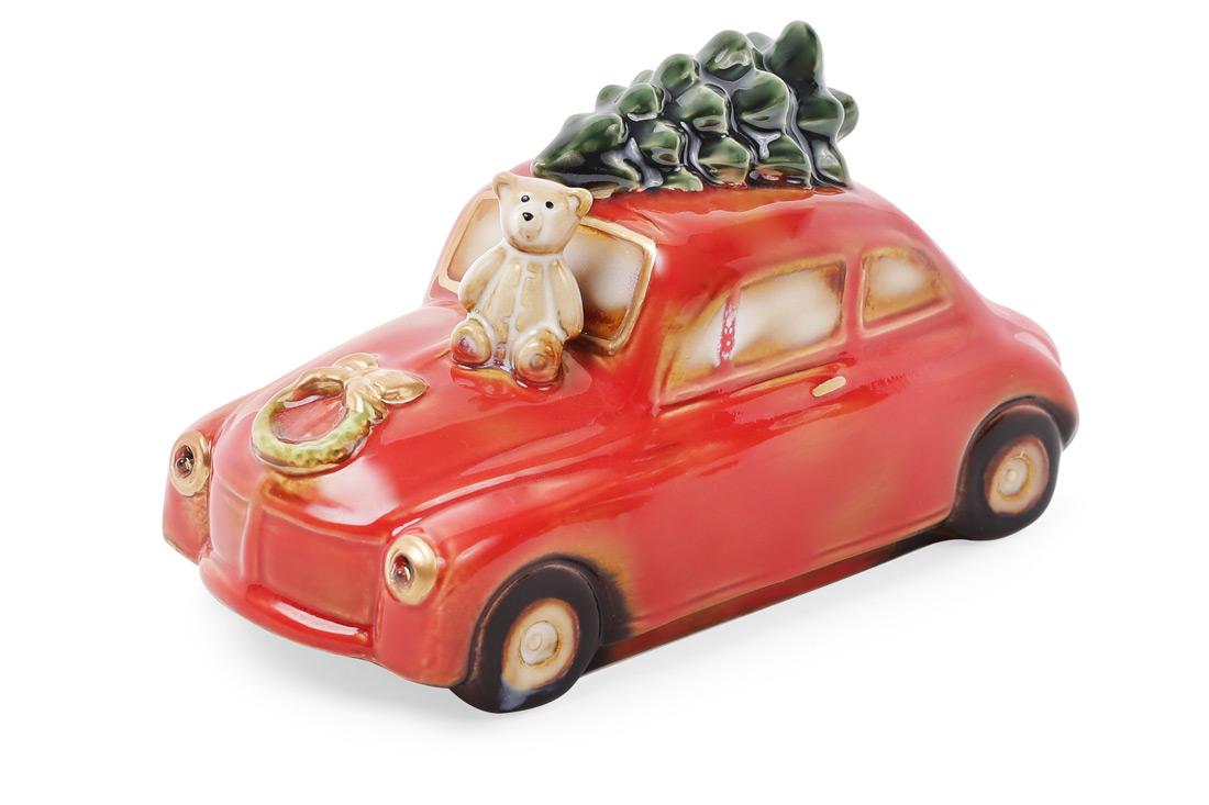 Новогодний декор BonaDi Машина (197-705)